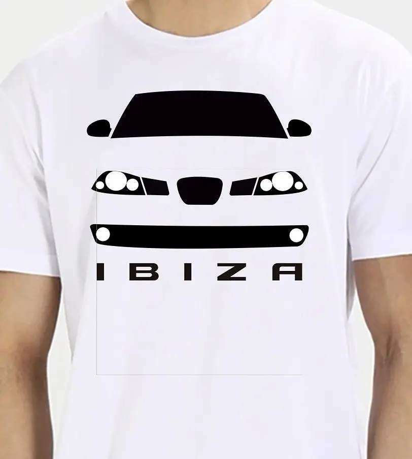 

2018 Fashion Summer T Shirt Men's Seat Ibiza Mk3 6l Tees Casual Short Sleeve Mens Grey Fashion 2019 Clothing