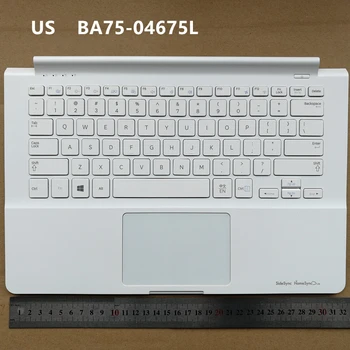 

US new laptop keyboard with touchpad palmrest for Samsung 915S3G-K02 K01 905S3G 906S3G 910S3G BA75-04675L