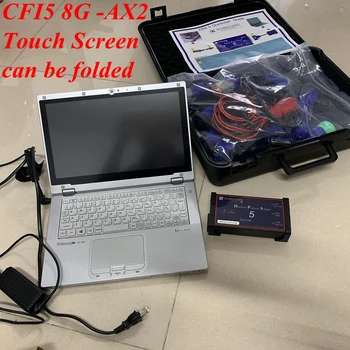 

dpa5 truck scanner dearborn protocol adapter 5 truck diagnostic tool adapter full cable with software in 240GB SSD and CF-AX2 I5