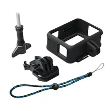 Защитный чехол с рамкой и ремешком на руку для GoPro Hero5/6, Спортивная экшн-камера, черный, FPV Mini Cam, запасные части