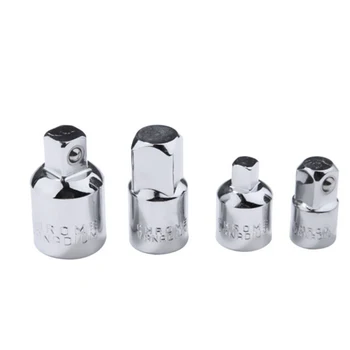 

Universal Drive Socket Adapter Reducer Joint Drive Air Impact Heavy Duty Ratchet Converter Set 4Pcs 1/4" 3/8" 1/2" New Arrival