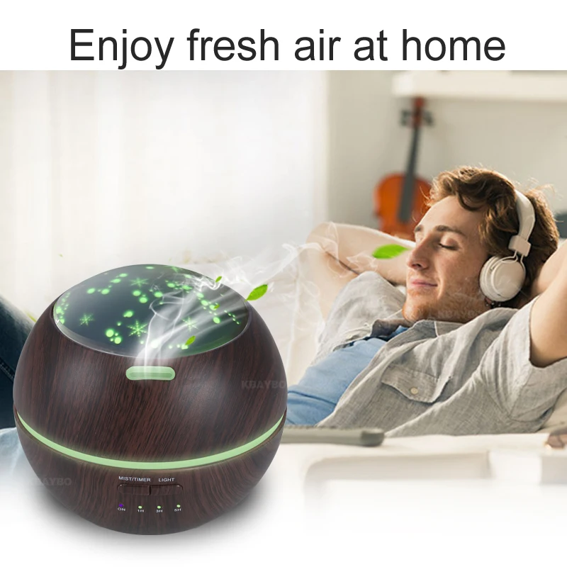 Tanie DEKAXI 150ml LED światła ultradźwiękowy nawilżacz powietrza Mist Maker Fogger elektryczny OLEJEK ETERYCZNY rozpylacz do aromaterapii dla pokoju