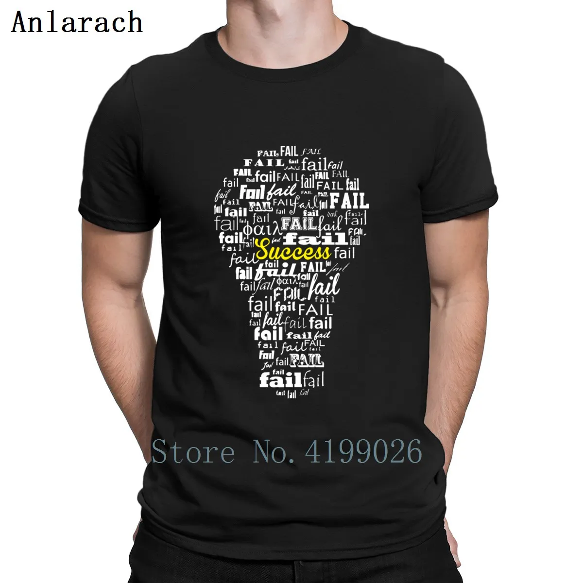 Best Failure Leads To Success T Shirt Gift Latest Family Custom Shirt Mens Tee Shirts Homme Letters Spring 2019 Personalized Novelty