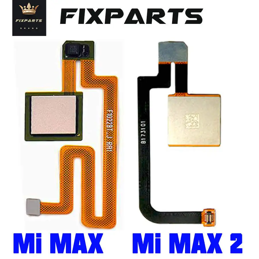 Для Xiaomi Mi MAX 3 кнопка датчика отпечатков пальцев Сенсорный сканер ID ключ гибкий
