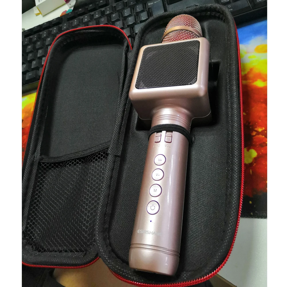 Сумка для хранения микрофона чехол портативный цифровой USB кабель сумка