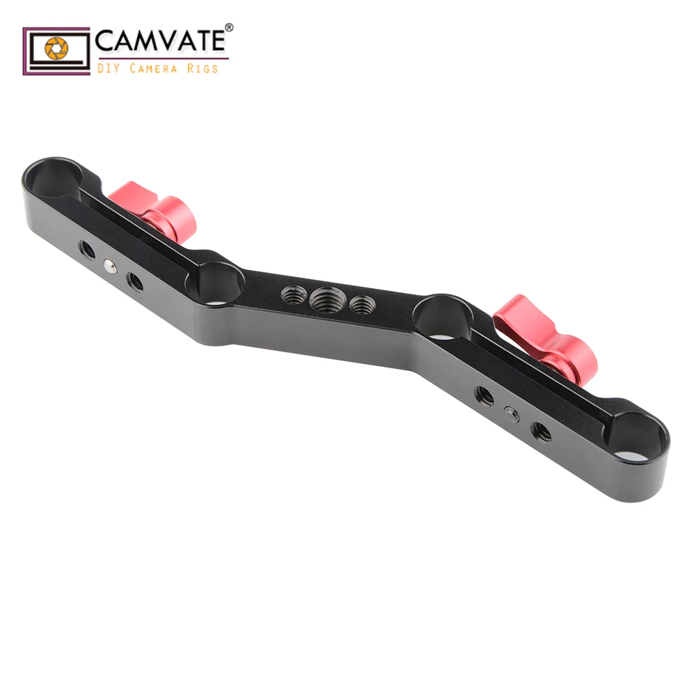Camvate Offconjunto Z-forma Braçadeira Suporte de Montagem com 15 mm Dupla Haste Braçadeira para Câmera Dslr Ombro Montagem Rig 15 mm Haste Sistema de Apoio - Image 2