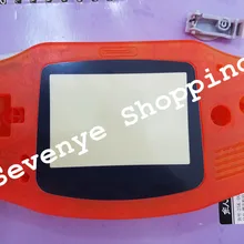 Ясно оранжевый Цвет чехол для Gameboy Advance GBA игровой консоли GBA Чехол ясно оранжевый с резиновыми накладками