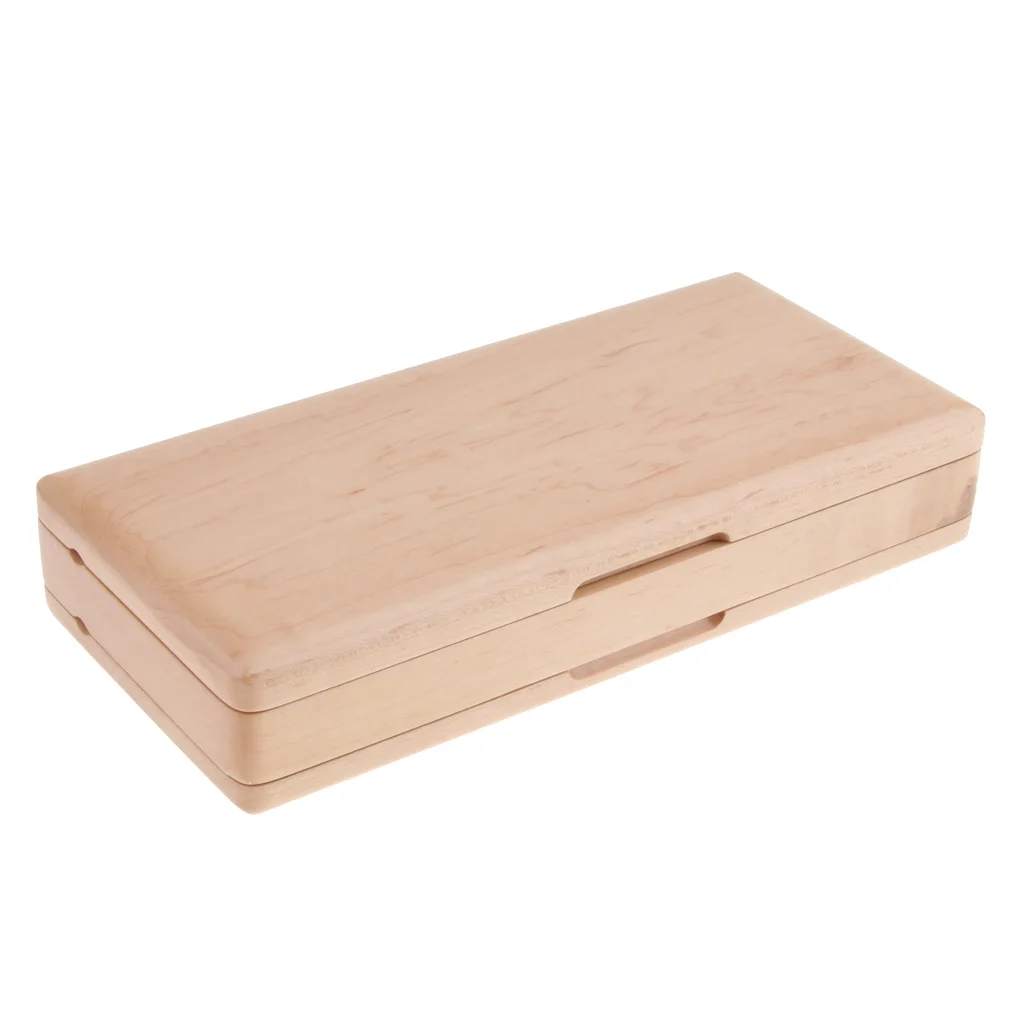 Durable Double Layers Bassoon Reeds Storage Case Box for 22 Reeds 