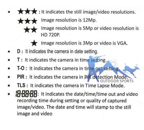 SG-008 12MP HD охотничья камера для охоты съемки OS37-0025