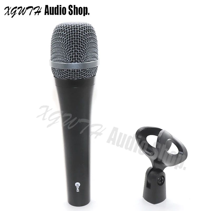 E945 Dynamic Super Cardioid Wired Handheld Microphone Professional Vocal Karaoke Audio Stduio Mic Microfono