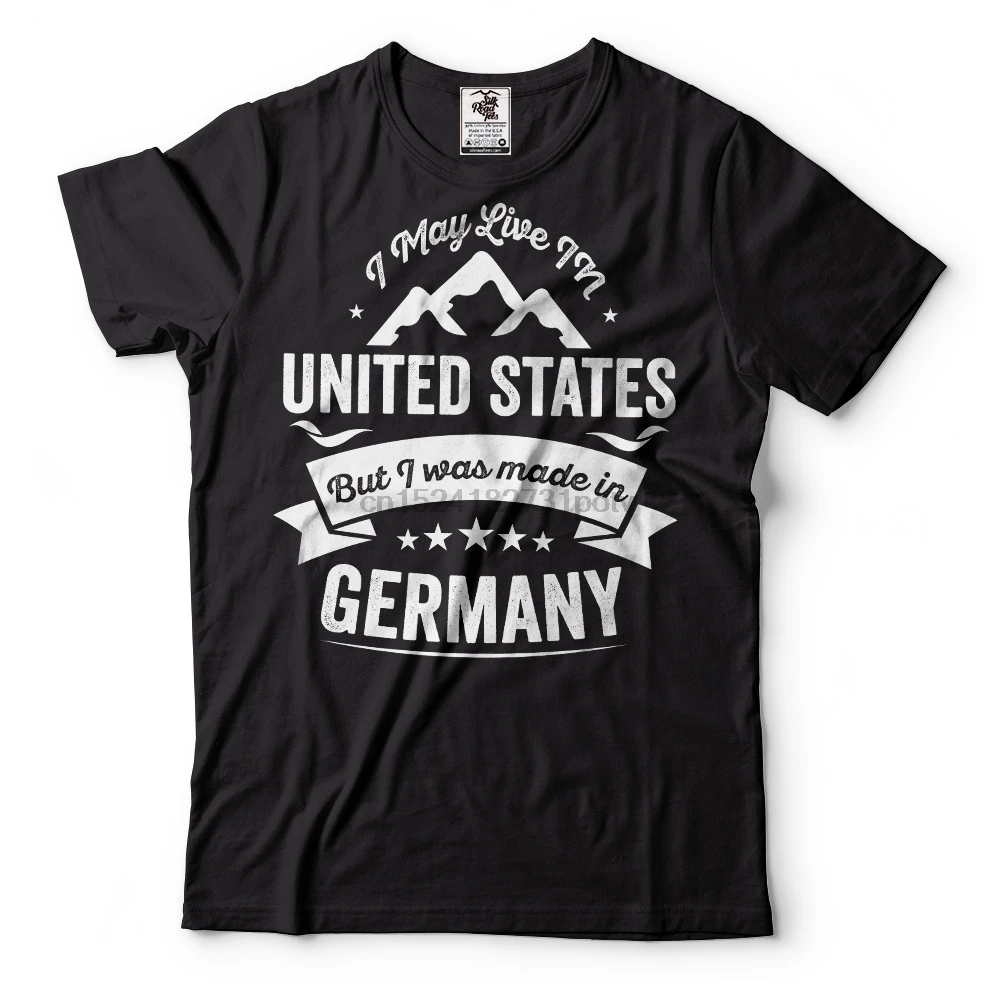 Made In Germany Funny T-shirt National Tee Shirt American Tees Birthday Gift Heritage Pride | Мужская одежда