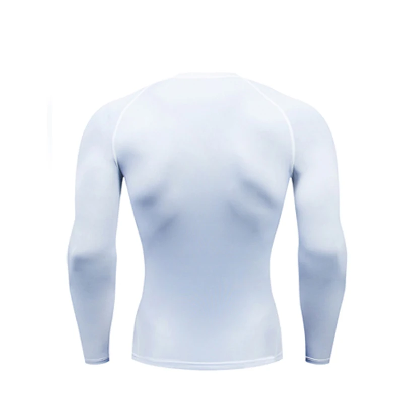 Белый Фитнес тренировочный костюм мужские компрессионные колготки базовый слой брюки шорты 1-3 шт костюм Беговые скины костюм для бега S-4XL