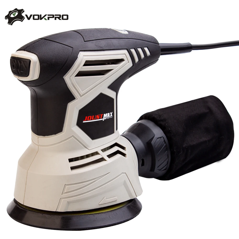 240W 12000RPM Random Orbit Sander Sanding Machine With Dust Exhaust