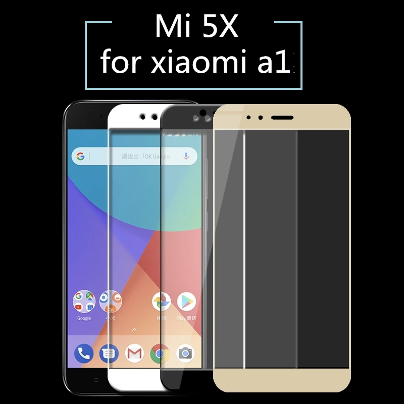 Защитное закаленное стекло для Xiaomi Mi A1 Защита экрана xiaomi 5x mi xiami mi5x Xaomi mia1 mi5 x mia 1