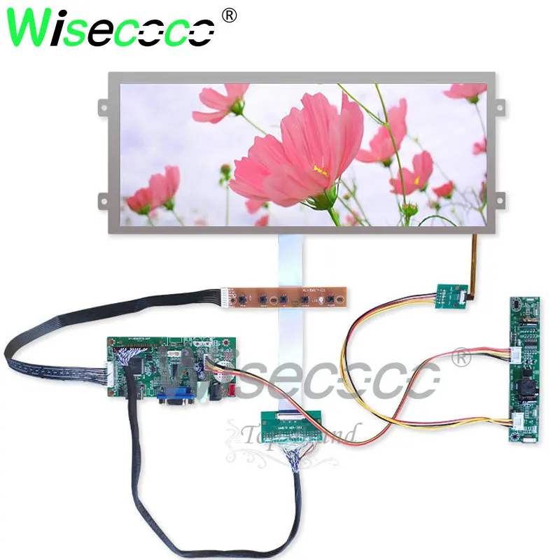 

12.3 inch 1920(RGB)*720 IPS lcd screen with 40pins LVDS HDMI VGA controller board for Automotive display
