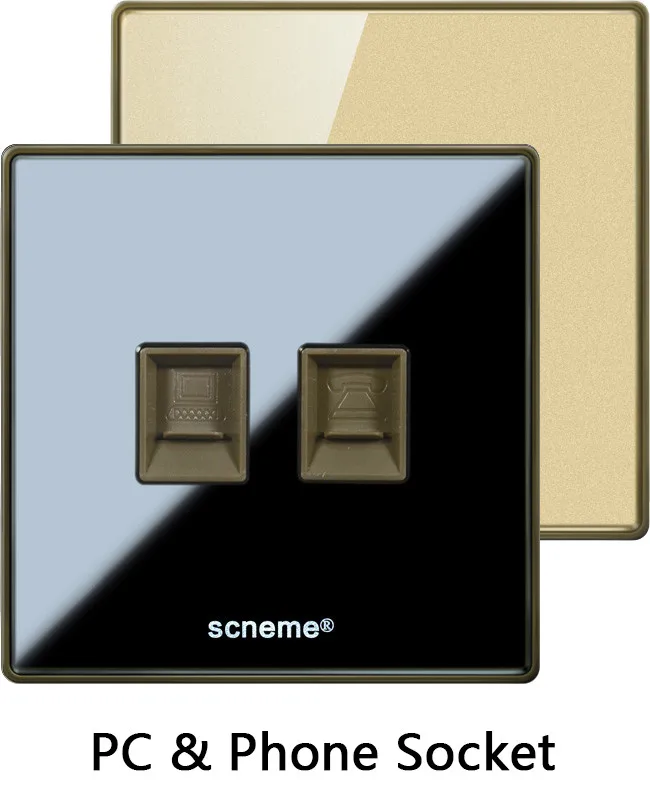 PC & phone Socket