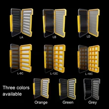 Aventik водонепроницаемые рыболовные коробки для мух из пены A/B/D/6C супер тонкий ящик для хранения рыболовных снастей для хранения мух и крючков