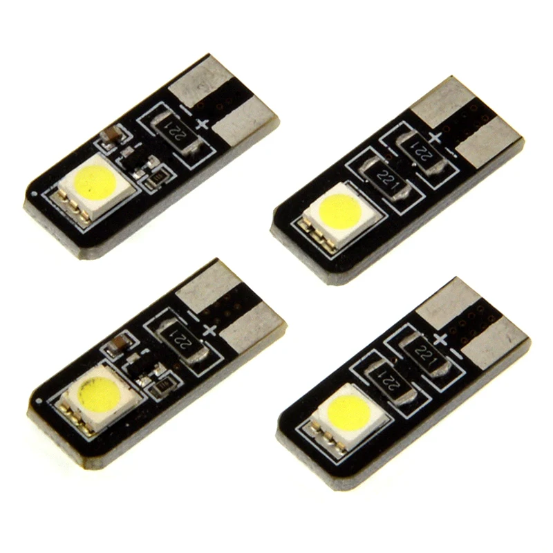 4X T10 W5W 194 5050 SMD Canbus автомобильный парковочный дверной светильник лампа номерного