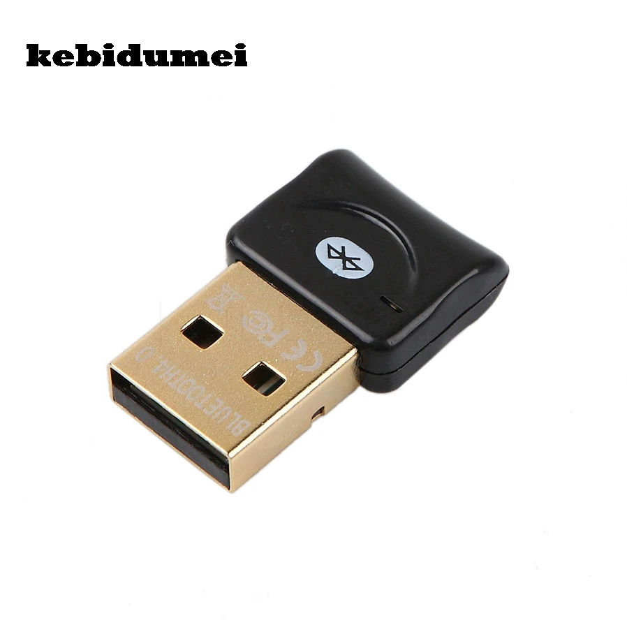 

kebidumei USB Bluetooth V4.0 Dual Mode Wireless Dongle Gold plated connector CSR 4.0 Adapter Audio Transmitter For Win7/8/XP/10