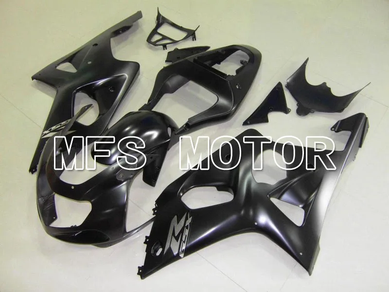 

Motorcycle For Suzuki GSXR 1000 00-2002 ABS Plastic Fairing Injection Bodywork Kit Black A1