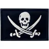 Skull Embroidered Patch Military Slogan Sticker Decal Funny Buzzword Army Operator with Hook and Loop Tactical Morale Patches ► Photo 3/5