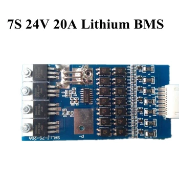 

7s 24v 20A Electric Car 24V Lithium Battery Protection Board 7s Polymer Protection Board Operating Current 20A with A Balanced