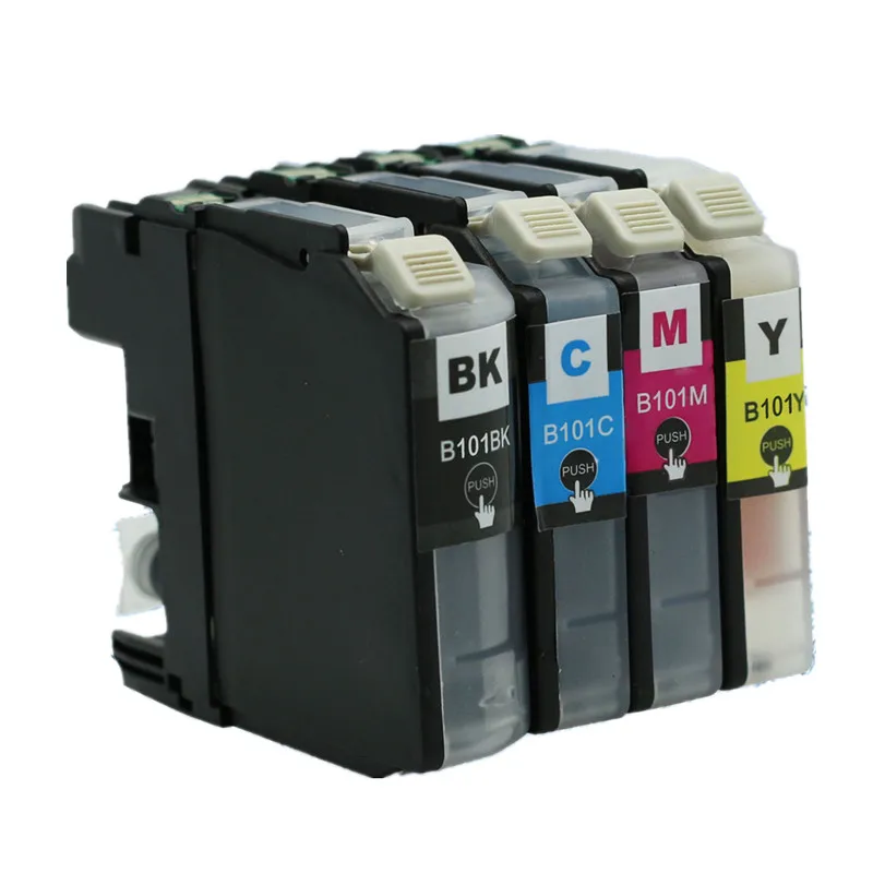 Запасные чернильные картриджи LC101XL LC101 LC-101 LC 101 XL для MFC J245 DCP J152W | Компьютеры и офис