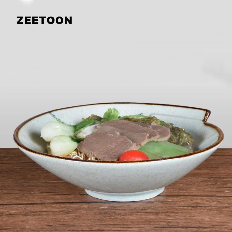 Creative Soup Bowls Ceramic Porcelain Tableware Dinnerware Decoration