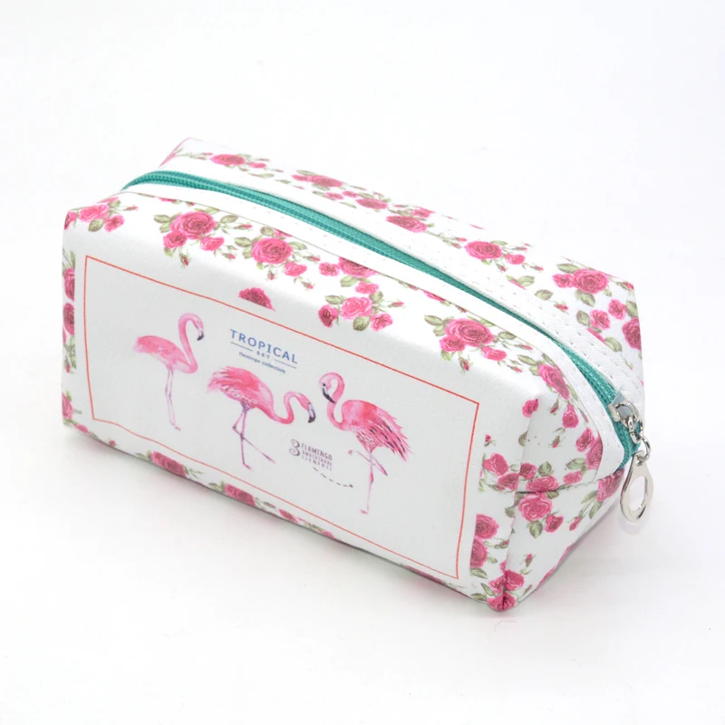 Чехол для карандаша с изображением фламинго Astuccio Kawaii сумка задней панели Etui Pennen