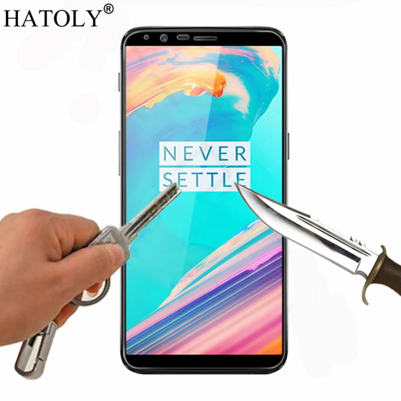 1 шт. закаленное стекло для Oneplus 5T защита экрана One Plus полное покрытие A5010 3D пленка с