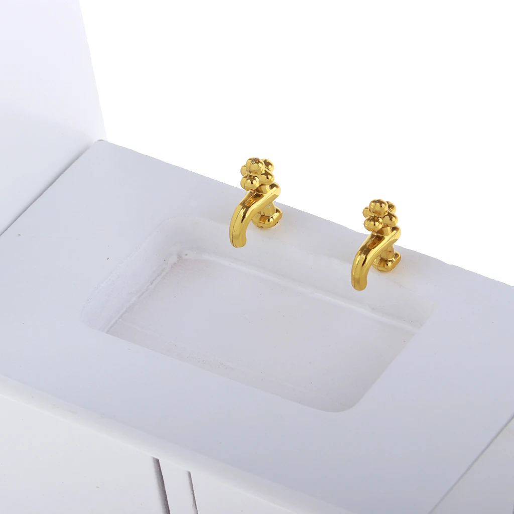 1/12 Doll House Miniature Kitchen Furniture Refrigerator Cooking Bench Kits Dollhouse Accessories