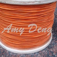 10 м/лот 0.04x1200 разделяет его Высокочастотные звуковые нити Orange шелк конверт Литцендрат