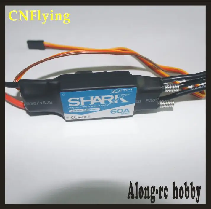 ztw shark 20A 40A 50A 60 70 80A водонепроницаемый бесщеточный ESC для лодки с системой водяного охлаждения RC модель лодки