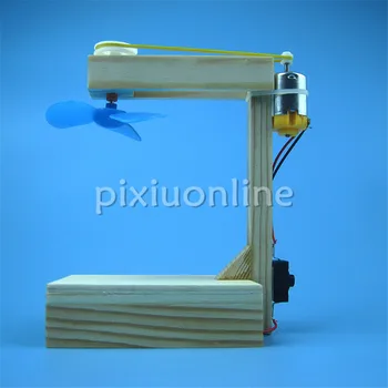 

Fast Shipping DS739b Originality Model Making DIY Ceiling Fan Model Wooden Parts Joint Toy Sale at a Loss