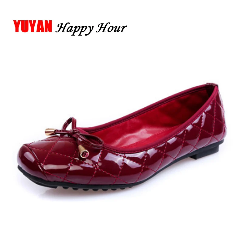 

New 2019 Spring Autumn Flats Women Casual Shoes Flat Heel Soft Sole Fashion Womens Flats Plus Size 41 Brand Bowtie Ladies T165