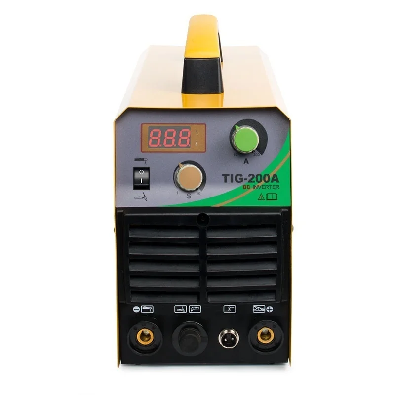 TIG-200A  220V Welding Machine DC Inverter Welder ARC STICK  Single Phase 220V Welding Machine With Accessories