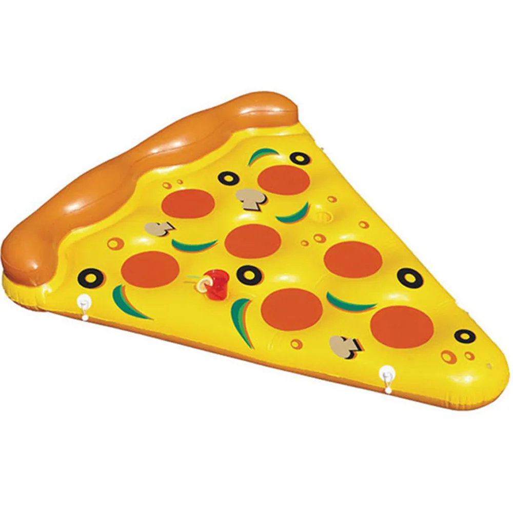 

Inflatable Pizza Pool Raft Summer Swimming Lounge Float Pool Party Toys for Adults and Kids