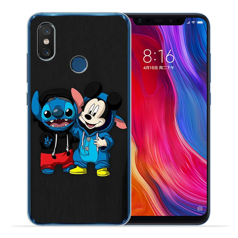 С рисунком героев из мультфильмов, с героями комиксов Марвел, для Xiaomi Redmi Mi 8 6 A2 Lite 5X 6X A1 6A 4X 4A 5 Plus Note 4 5A Prime Pro крышка чехол Coque Etui мягкий - Цвет: 1283