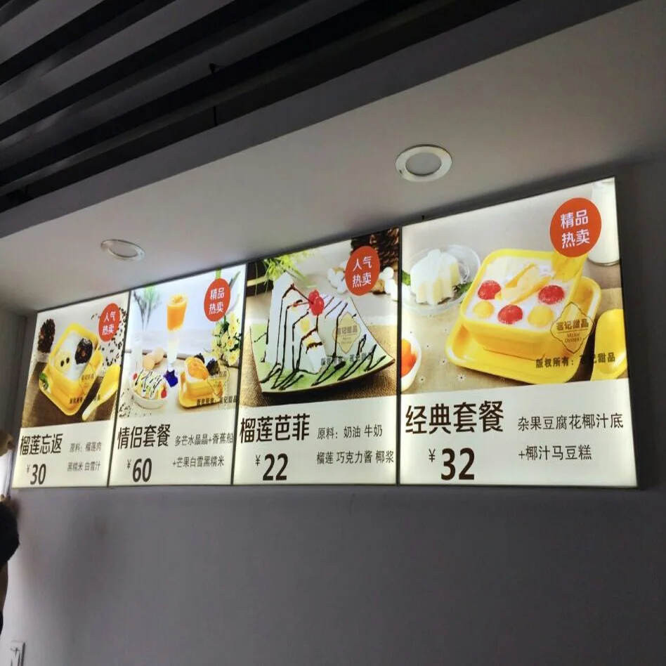 Aliexpress.com : Buy Restaurant LED Menu Board Advertising ...