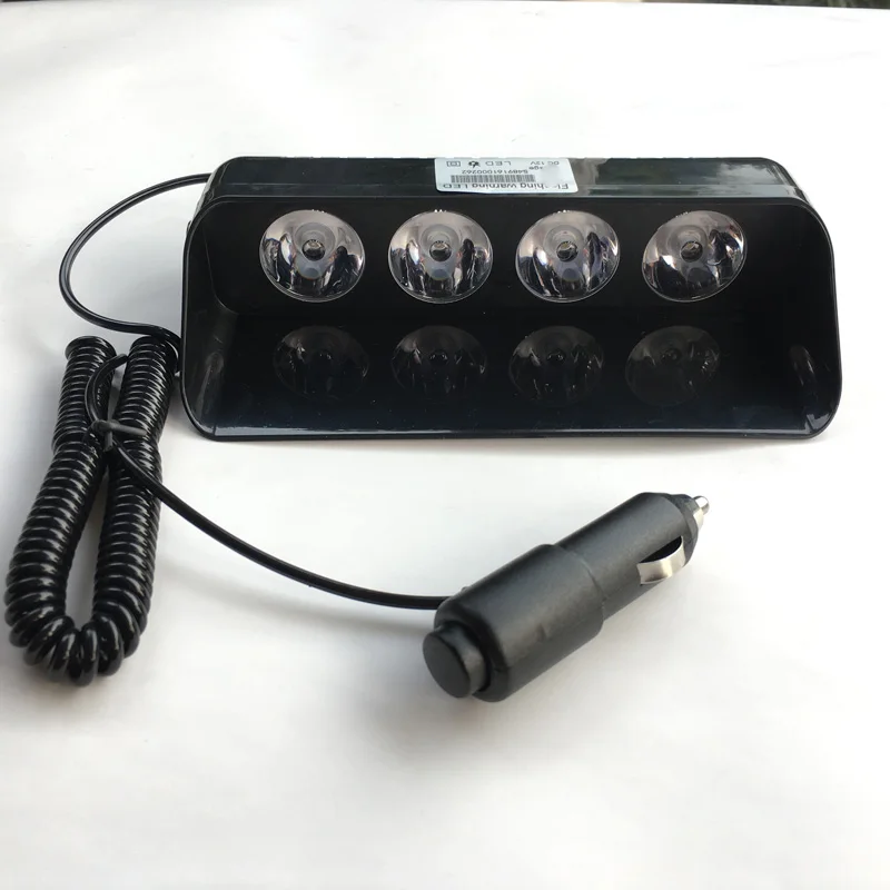 12W High power Led Red Blue flashing warning light Car truck Emergency