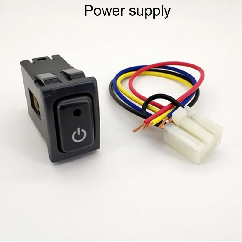 Блок питания на рулевом колесе Отопление зеркало заднего вида Отопление Музыка Аудио электронный переключатель в виде собаки кнопка провода для Suzuki Liana A6 - Цвет: Power Supply