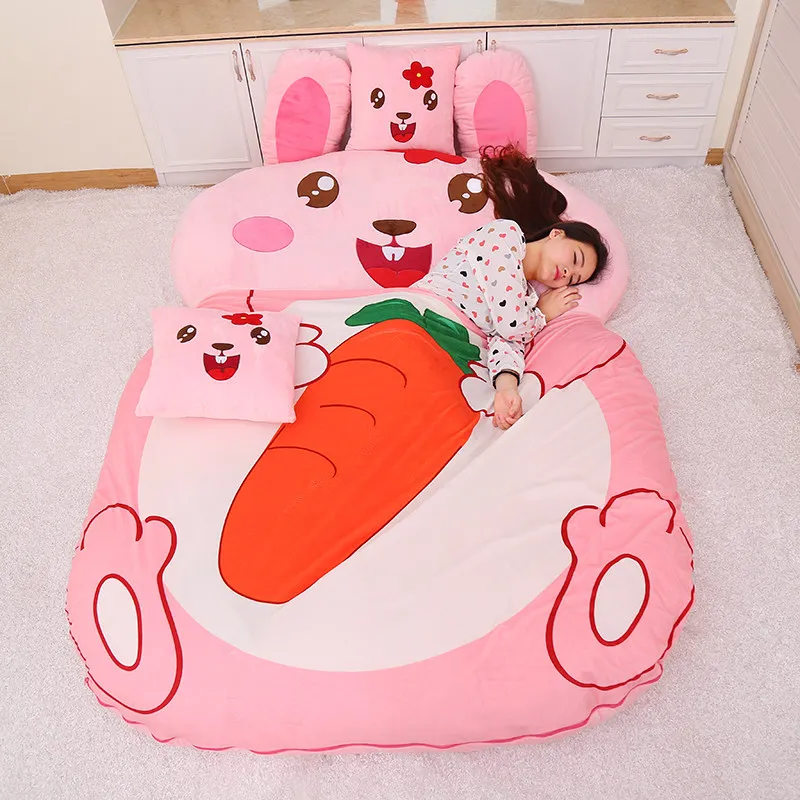  Cartoon Animals Tatami Sofa Bed Double And Kids Bean Bag Home Living Room And Bedroom Bean Bag Bed  - 32964566720