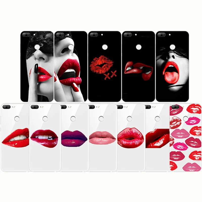 

Kylie Jenner Sexy Girl lips lipstick kiss pattern soft phone cases cover for huawei Honor 10lite 8lite 9lite 8 9 10