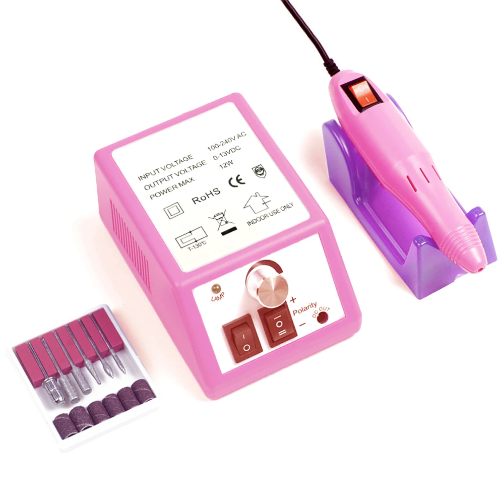 

Electric Manicure Nail Drill Polishing Machine 20000RPM With Metal Grinding Head Nail Drill Milling Cutters For Manicure Cutters