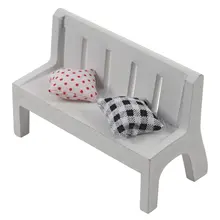 AINY-мини-сказочный сад деревянный стул модель Свадебный декор для кукольного дома