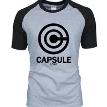 Новое поступление Аниме DRAGON BALL Z Мужская футболка Лето хлопок. Буквы реглан мужская футболка для фанатов S-2XL