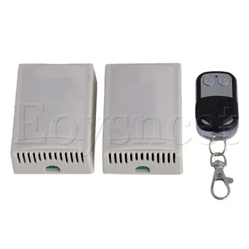 

30-50M Metal AB-Key 3000W 2 Receiver Dpoor Remote Switch 220V 1CH 433MHz