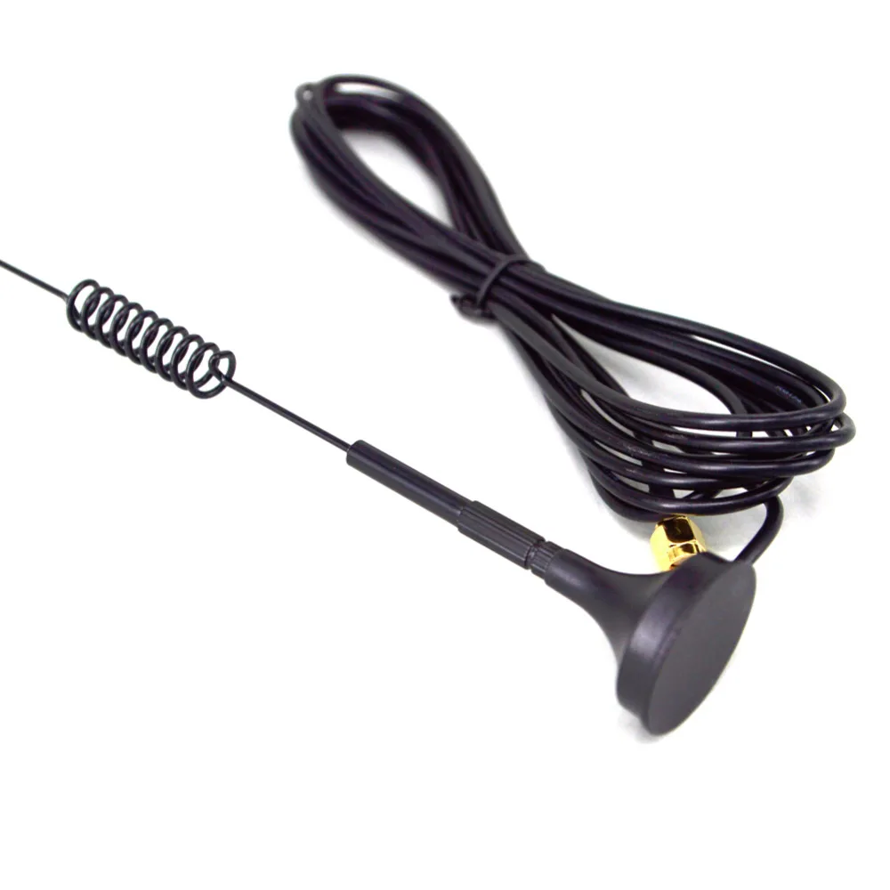 12 dbi 433Mhz Antenna half wave Dipole antenna RP SMA Male with Magnetic base for Ham 3