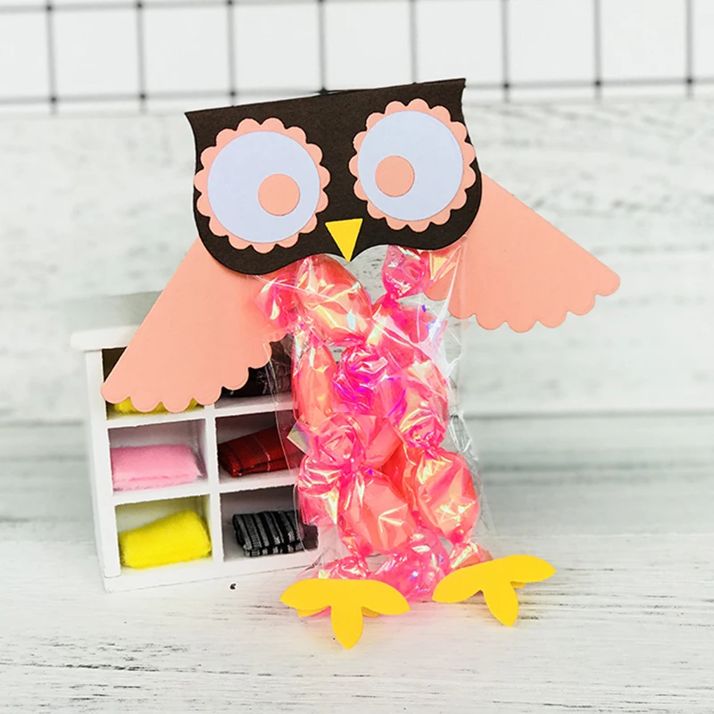 

Cute Owl Metal Cutting Dies for Scrapbooking DIY Album Embossing Folder Paper Card Maker Template Decor Stencils Crafts Dies