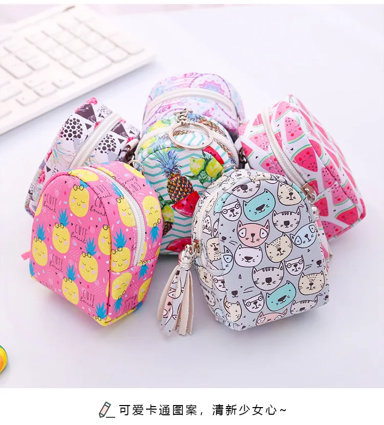 Bolsa de Moeda Pequena de Armazenamento Lote Schoolbag Bonito Cor Carteira Mini Bolsa Lápis Multi-função Chave 12 pc - 5 Estojo de lápis